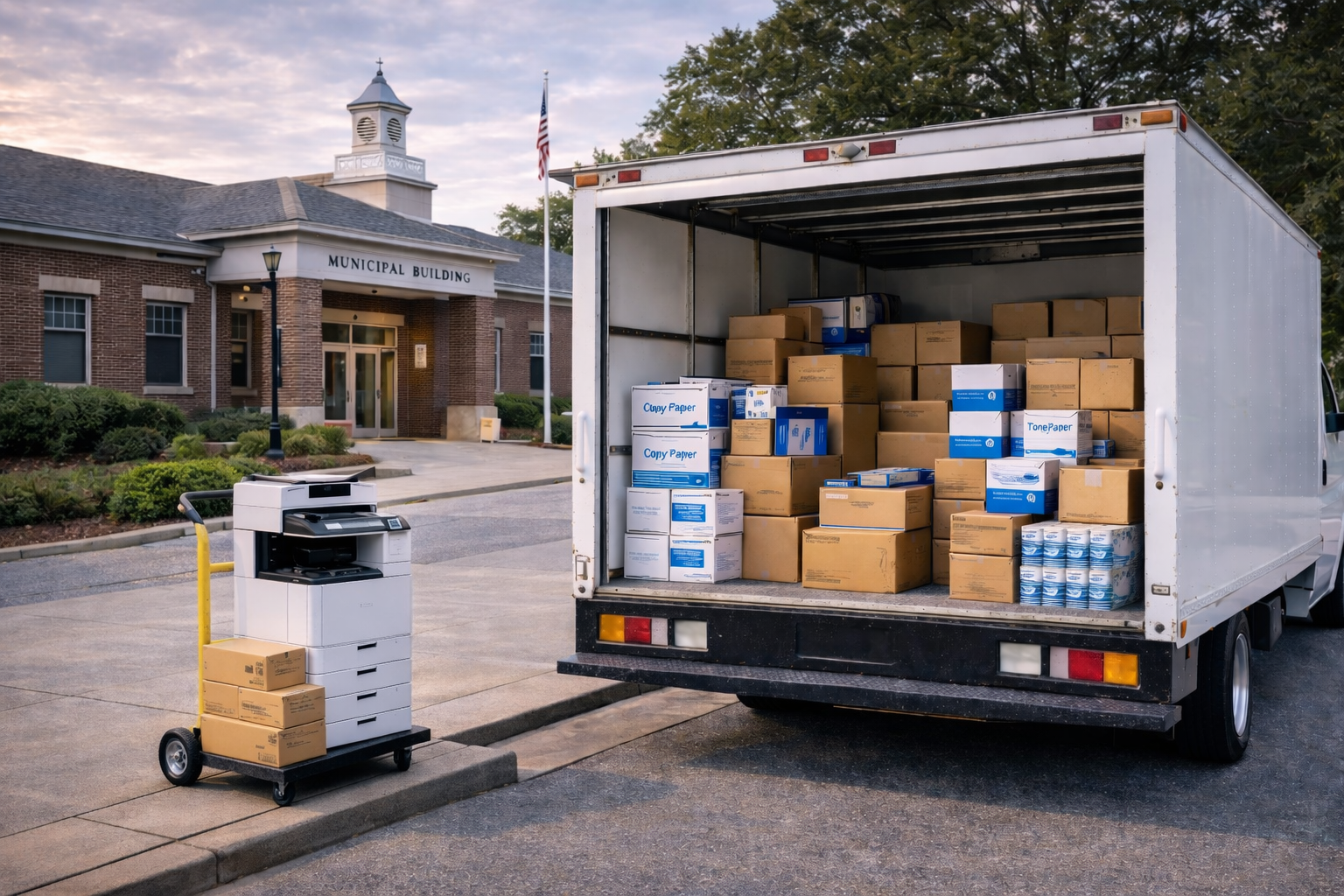Technology and toner supplies for the workplace